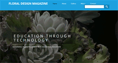 Desktop Screenshot of floraldesignmagazine.com